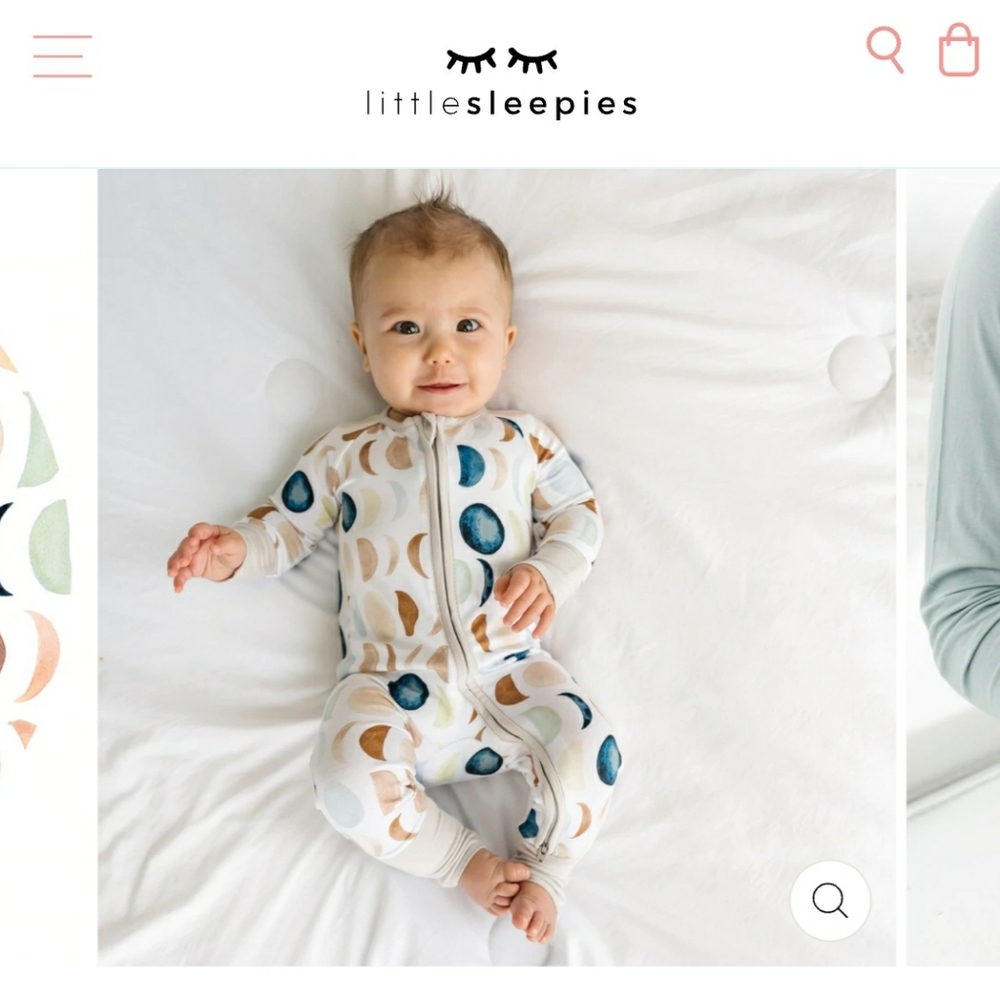 NWT LITTLE SLEEPIES LUNA NEUTRAL 12-18Mo